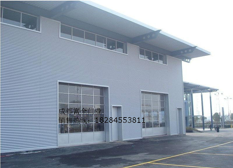 门业图片-车库门系列4s店透视门，4s店提升门147图片